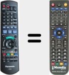 T&eacute;l&eacute;commande pour remplacer N2QAYB000293