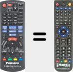 Replacement remote control for N2QAYB000953