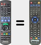 Replacement remote control for N2QAYB000982