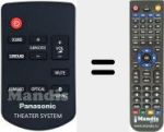 Replacement remote control for N2QAYC000115