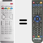 Replacement remote control for RC 1683701 / 01 (313923810231)