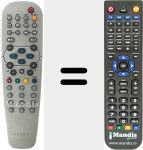 Télécommande pour remplacer RC9042013/01 (631020092091)