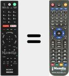 Télécommande pour remplacer RMF-TX220E (149346621)