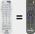 Replacement remote control for RM-SXV069M (RMSXV069M1)