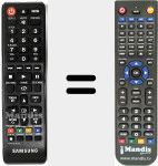 Mando a distancia sustituto de TM1241 (AH59-02423A)