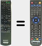 Télécommande pour remplacer RM-AAU130 (149007811)