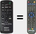 Replacement remote control for RM-SCU 37 B (A1544869A)