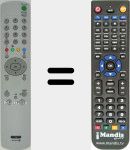 Mando a distancia sustituto de RM947 (147861411)