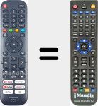 Replacement remote control for EN2X30H (T279824)