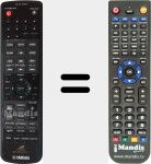 Replacement remote control for MCR-730 (WP507600)