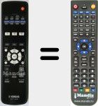Télécommande pour remplacer FSR111 (WV218200)