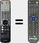 Télécommande pour remplacer WJ55350 (WJ553500)