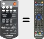 Télécommande pour remplacer FSR76 (ZU846400)