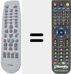 Télécommande pour remplacer 97P1RA2JA1