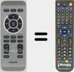Télécommande pour remplacer 996510044074