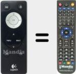 Replacement remote control for REMCON1554