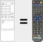 Mando a distancia sustituto de RM 614 (A1009106A)