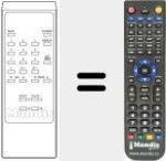 Replacement remote control for CT 18