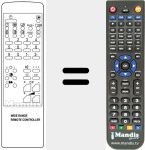 Télécommande pour remplacer WIDE RANGE