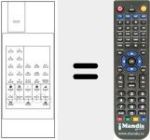 Replacement remote control for RCS 9085