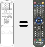 Télécommande pour remplacer TRC 1