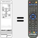 Replacement remote control for 108 000 500