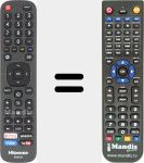 Replacement remote control for EN2A27