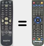 Replacement remote control for FXPW