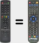 Replacement remote control for H001
