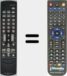 Replacement remote control for RC-LTL