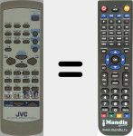 Télécommande pour remplacer RM-SUXP78V