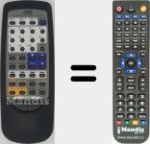 Télécommande pour remplacer RM-SXMV7U