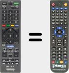 Télécommande pour remplacer RM-YD093