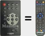 Télécommande pour remplacer WV83290 (WV832900)