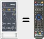 Télécommande pour remplacer ASUS001