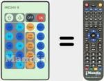 Mando a distancia sustituto de IRC240-S