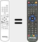 Télécommande pour remplacer REMCON1264
