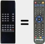 Replacement remote control for REMCON100