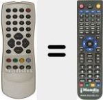 Replacement remote control for RC1113305 00