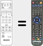 Télécommande pour remplacer RC1250