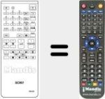 Replacement remote control for RM661 (A1470735A)
