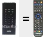 Mando a distancia sustituto de RC1400S (925TX1142)