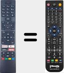 Replacement remote control for CT-8558 (30104620)
