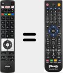 Mando a distancia sustituto de RC5118F (0530019282)