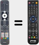 Mando a distancia sustituto de 0530089674 (70061580)