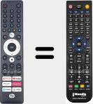 Mando a distancia sustituto de RC600 (06A60R41PT001)