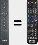 Replacement remote control for 12026292