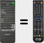 Télécommande pour remplacer RM-S705 (146575211)