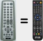 Mando a distancia sustituto de RM-W100 (147800711)