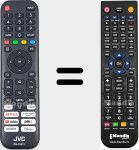 Télécommande pour remplacer RM-C3612 (23900718)